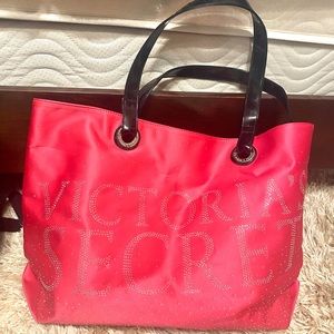 Pink Victoria Secret Tote Bag